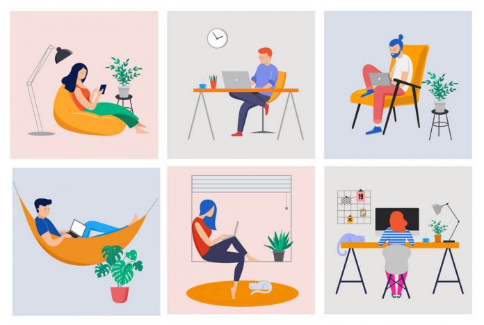 kerja dari rumah - freelancer - freelance
