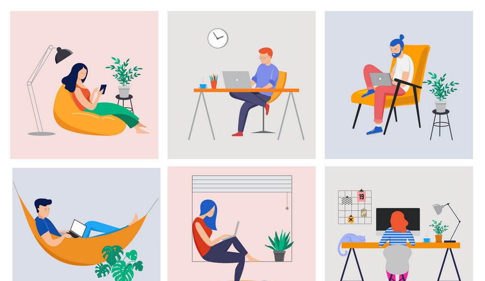 kerja dari rumah - freelancer - freelance