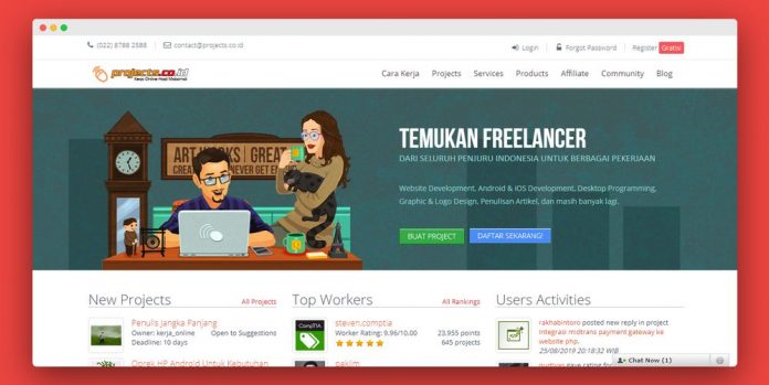 10 Situs Freelance Terbaik Untuk Freelancer Indonesia | Kerja Lepas