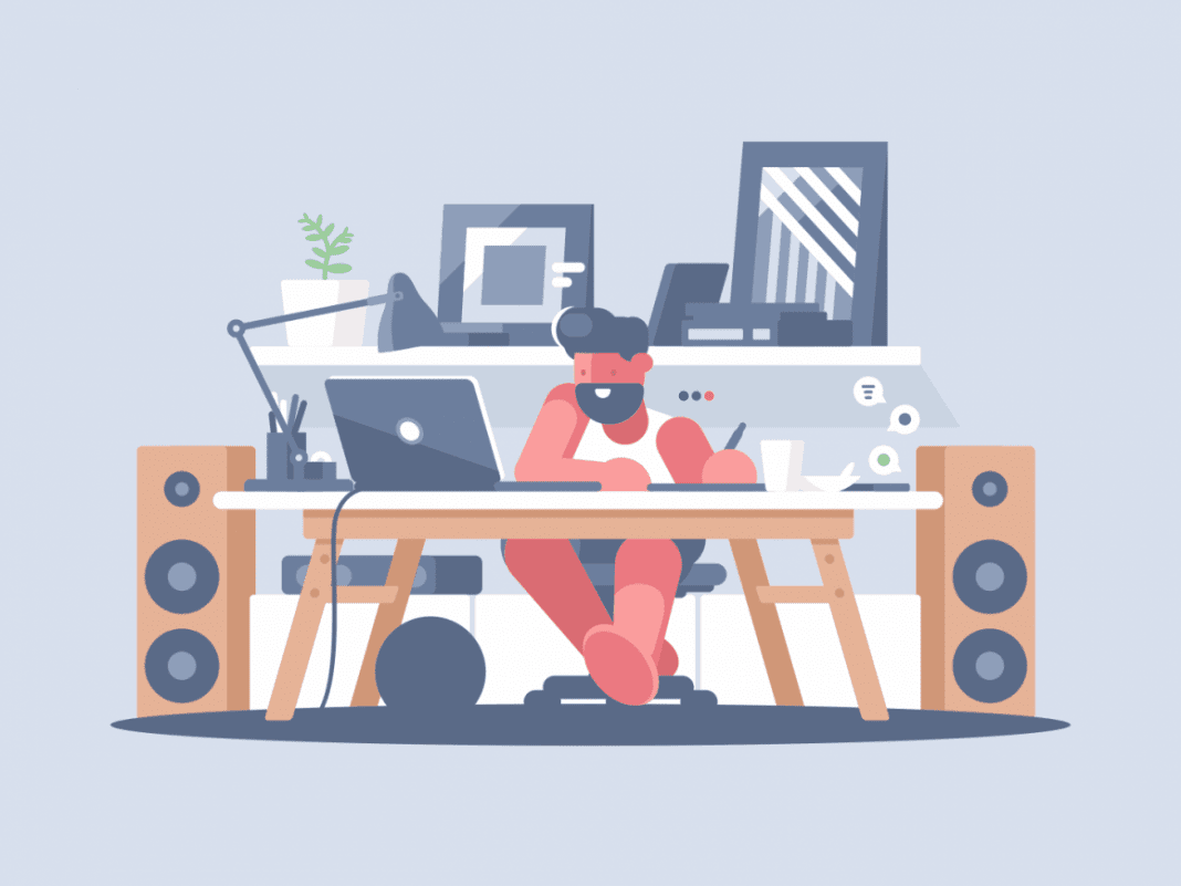 kerja di rumah freelancer - kerja lepas