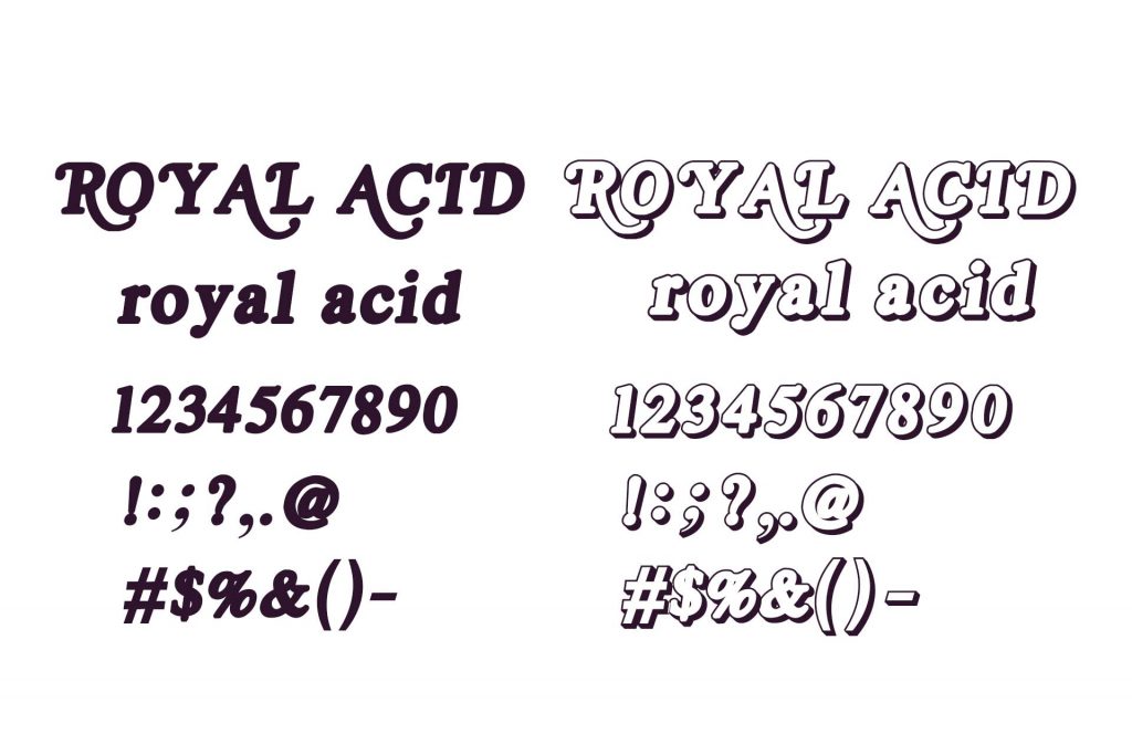 font-keren-royal-acid