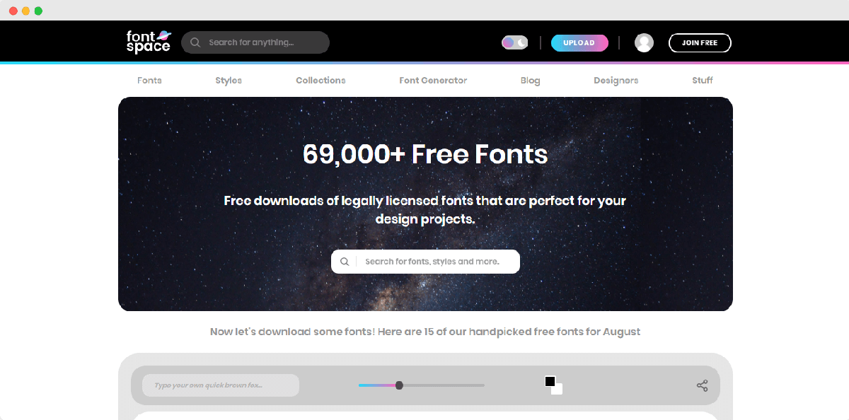 Fontspace download font gratis