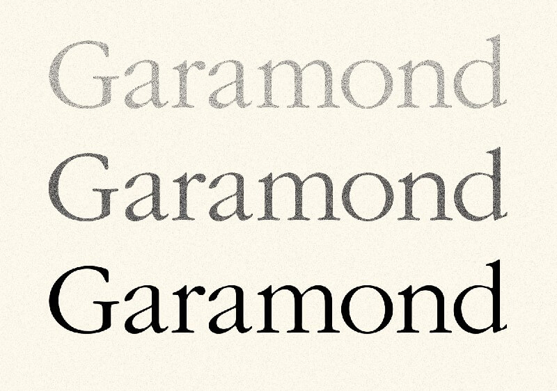 download font Garamond